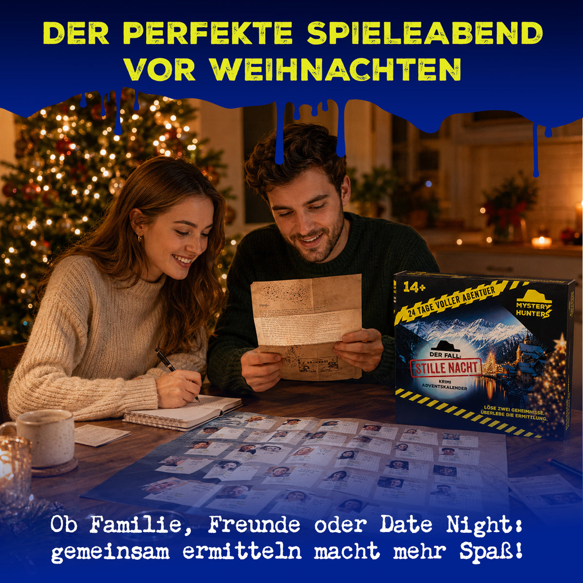 Mystery-Adventskalender 2026 – Brand im Alpendorf & Vermisster Detektiv